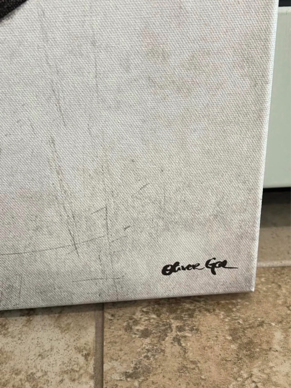 Oliver Gal CHANEL Fashion Football Canvas - Picture 2 of 3